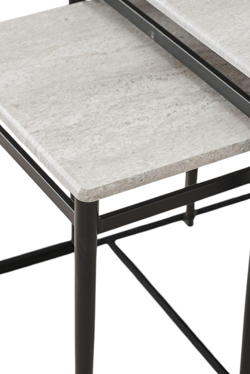 Diva Serisi 1. Sınıf Mebran MDF 3’lü Zigon Sehpa Takımı