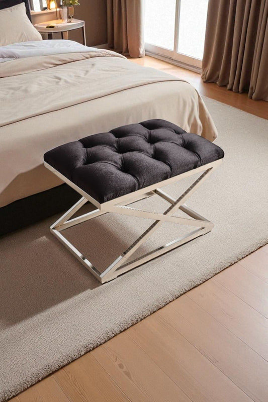 Delano X Bench Puf ANTRASİT