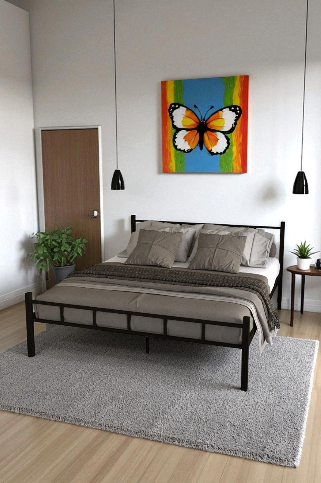 Serenita Metal Ferforje Tek Kişilik Karyola 120x200