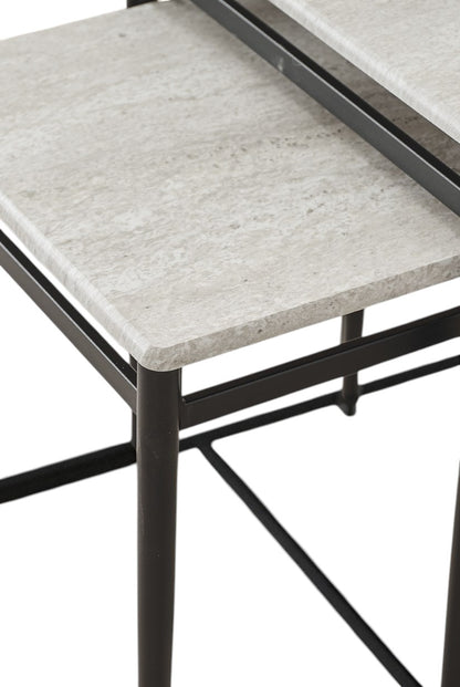 Diva Serisi 1. Sınıf Mebran MDF 3’lü Zigon Sehpa Takımı