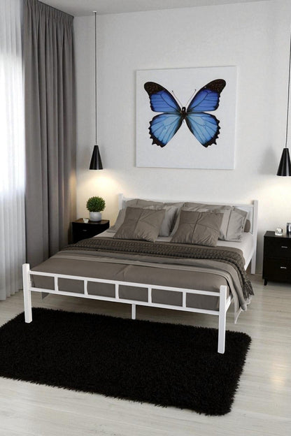 Serenita Metal Ferforje Karyola Çift Kişilik Karyola 160x200
