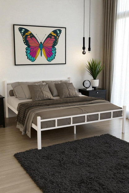 Serenita Metal Ferforje Karyola Çift Kişilik Karyola 160x200